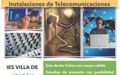 Vuelve el Ciclo Formativo de Instalaciones de Telecomunicaciones al IES Villa de Abarán.