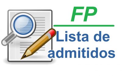 Publicadas las listas definitivas de admitidos a ciclos de Formación Profesional.