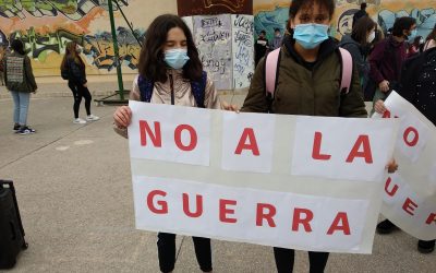 No a la guerra.
