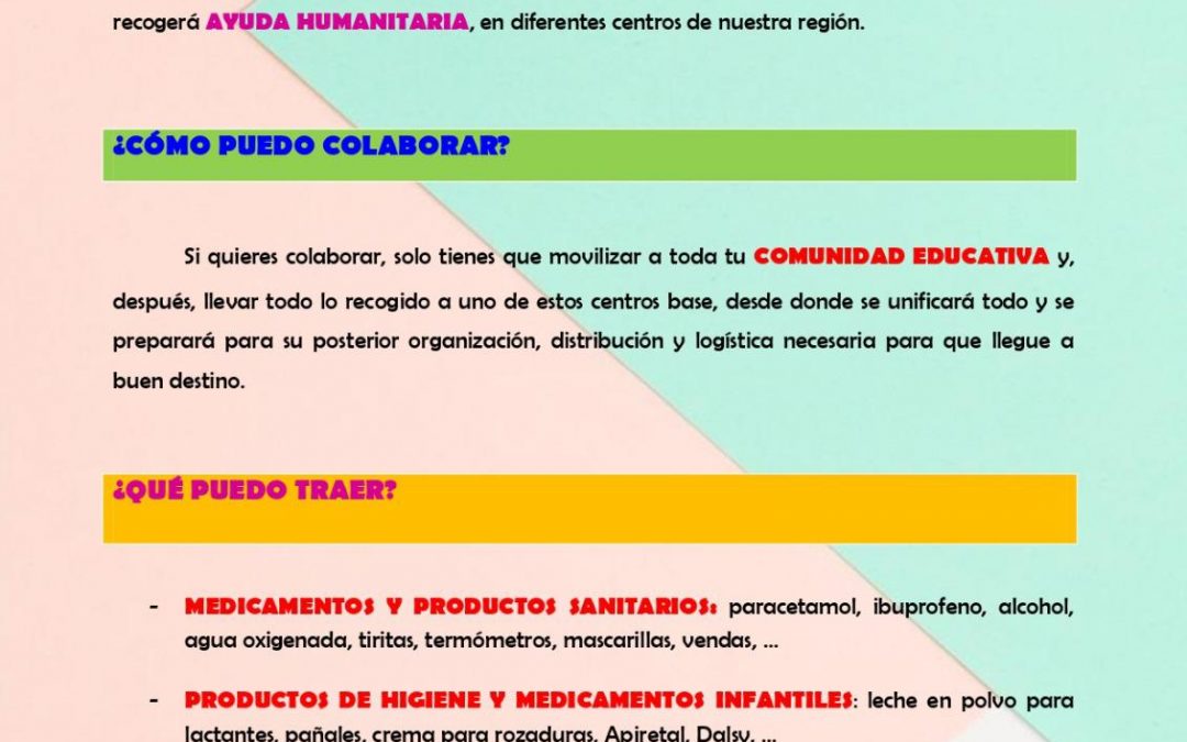 Ayuda humanitaria para Ucrania