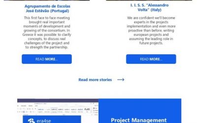 Newsletter del proyecto Erasmus+ ERA4SE