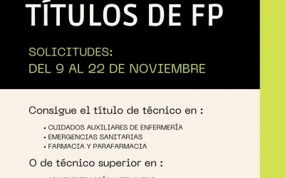 Pruebas libres de Formación Profesional